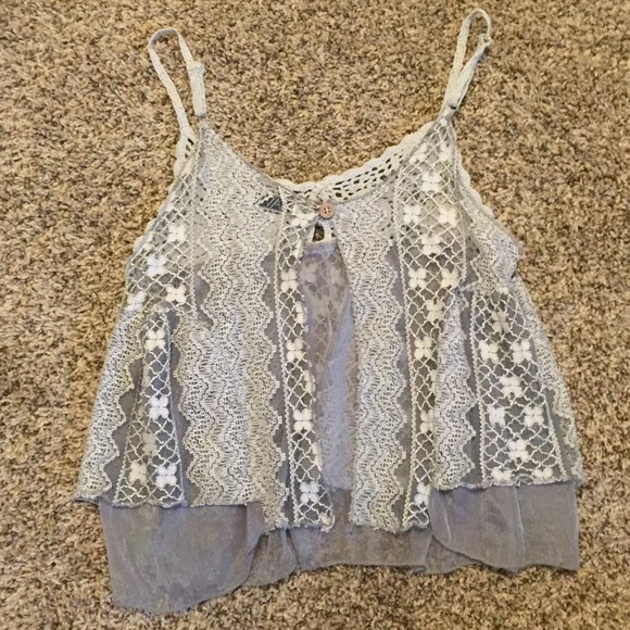 Light & dark grey crop top - Picture 4 of 7